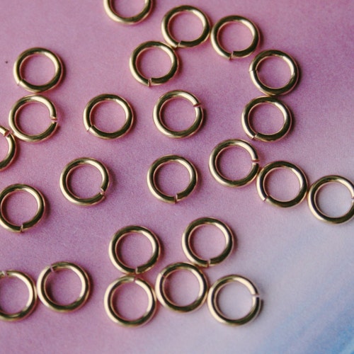 14k Gold Filled LOCKING Open Jump Rings Jumplocks Qty 10 Etsy