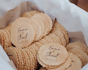 Wafer Customised Wedding, Birthday Discs