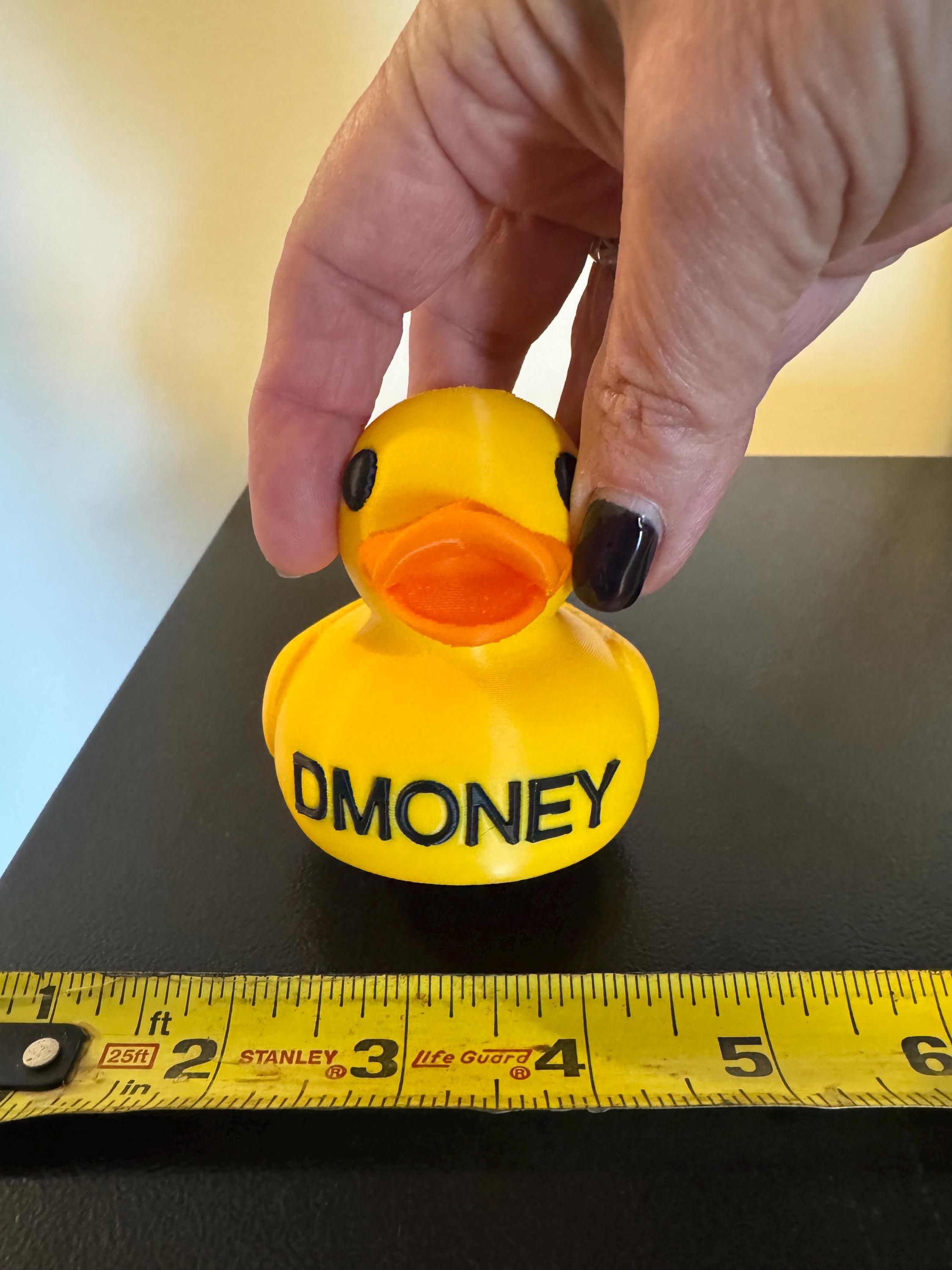 Custom Duck | Personalized 3D Printed Mascot | Sales Team Gift or Award ...