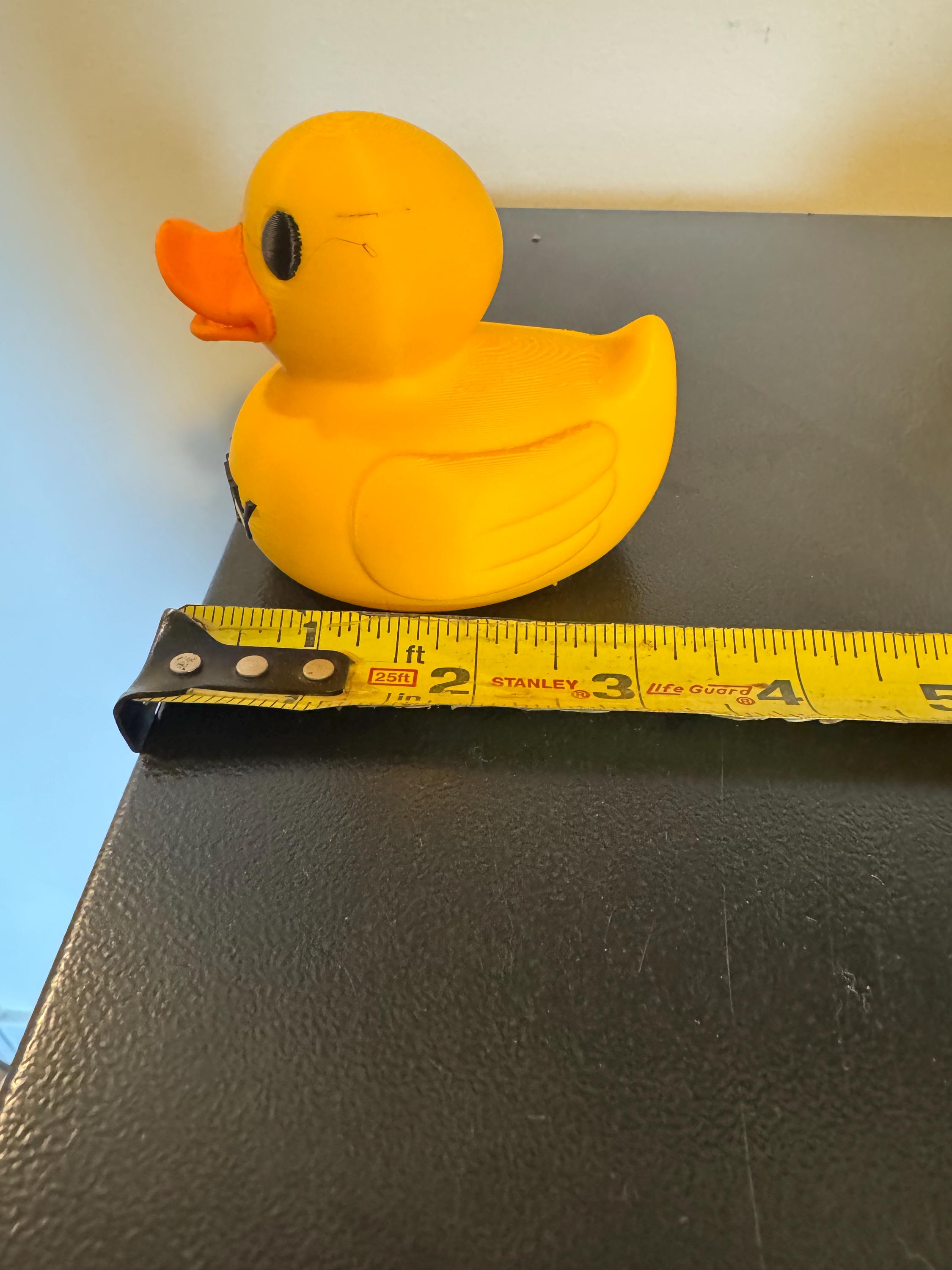 Custom Duck | Personalized 3D Printed Mascot | Sales Team Gift or Award ...
