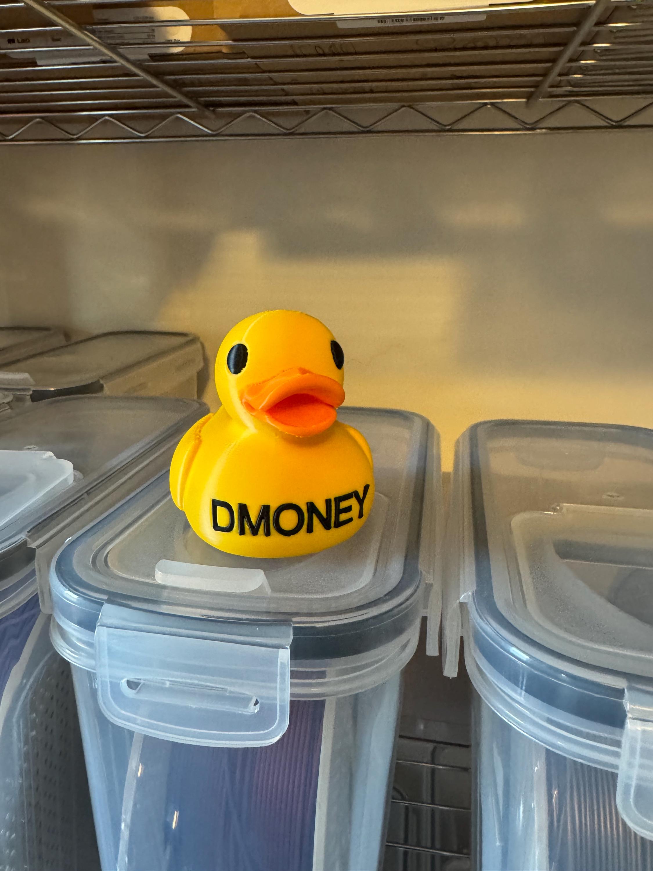 Custom Duck | Personalized 3D Printed Mascot | Sales Team Gift or Award ...