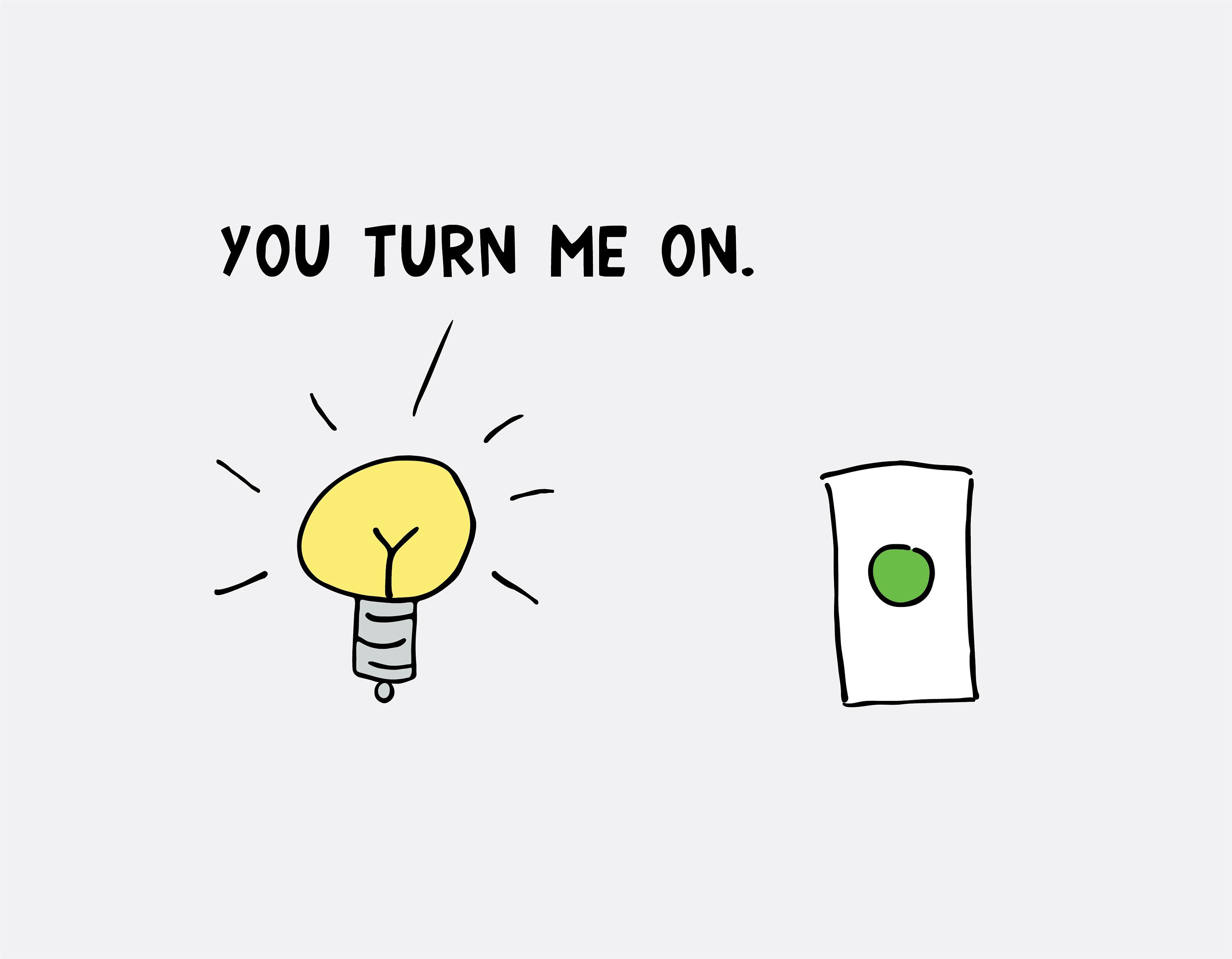 The Light Bulb and the Switch Joke - Etsy