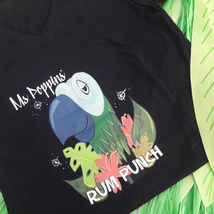 Mary Poppins inspired tiki women shirt