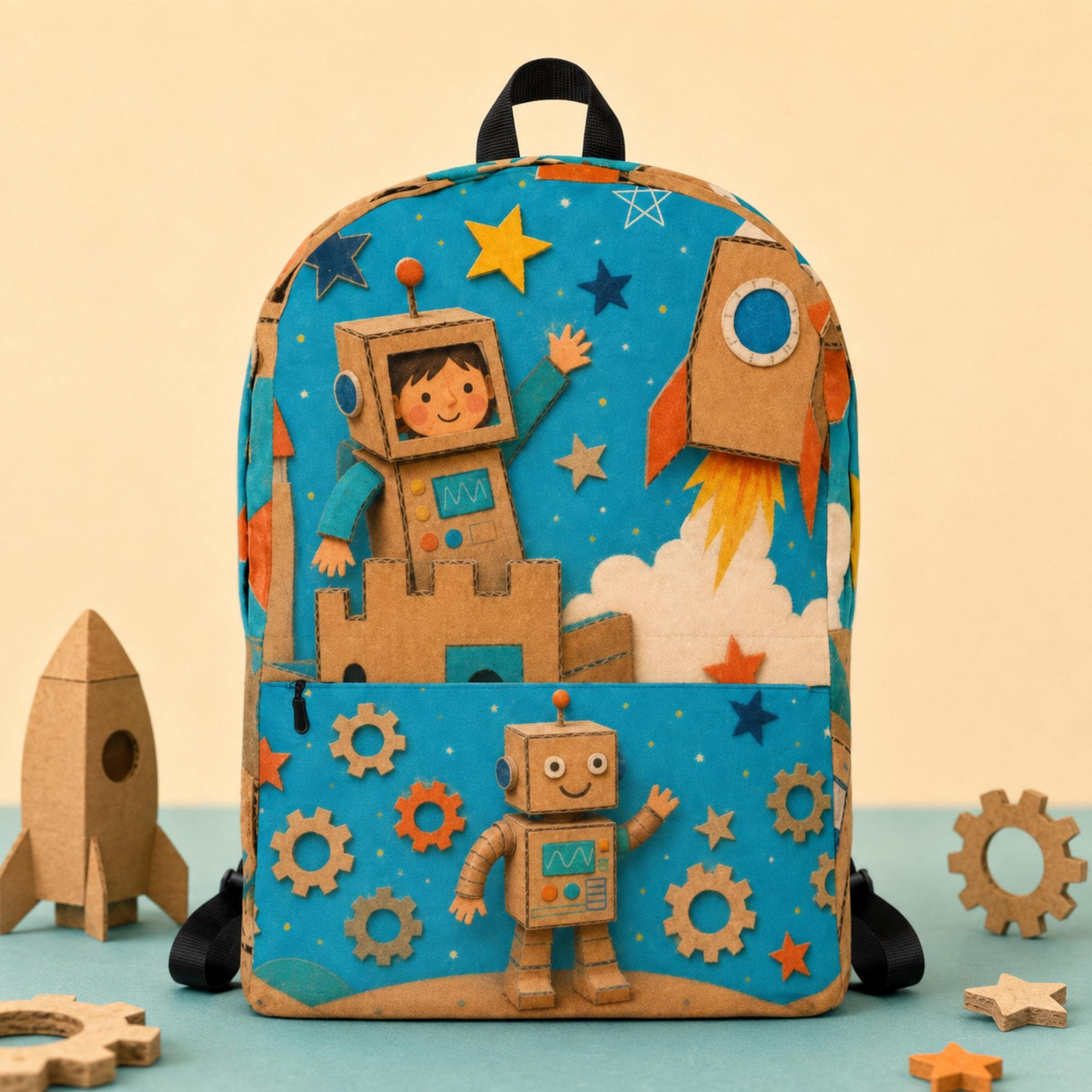 Robot Backpack - Etsy