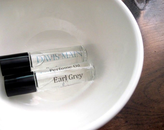 Earl Grey Perfume Oil Roll on Fragrance Etsy