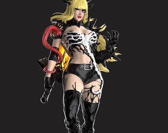Venom Magik de Marvel - Estatua 3D STL | Modelo 3D de alta calidad para impresión STL