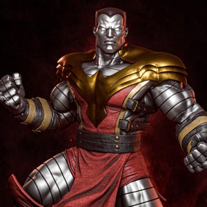 Colossus aus X-Men – Statue 3D STL | Hochdetailliertes 3D-Druckmodell (STL)