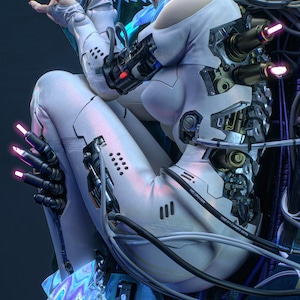 3D-STL-Datei | Resin-STL-Datei | FDM-STL-Datei | STL-Datei zum sofortigen Download | Fan-Art-Figur Bild 9