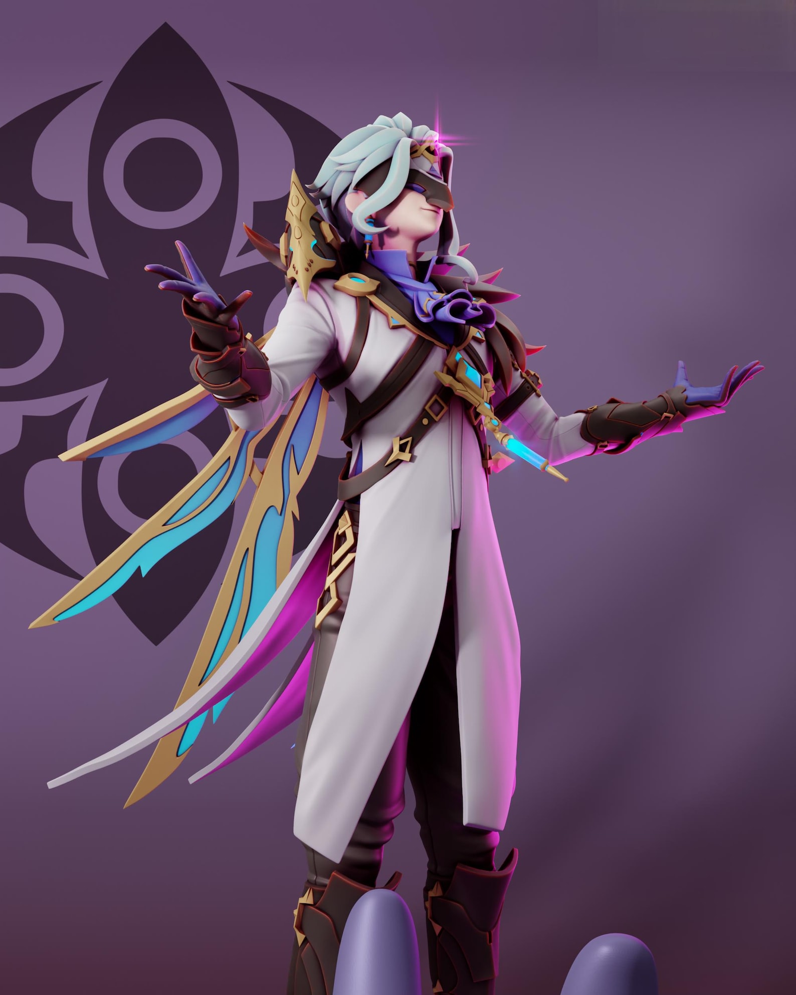 Dottore From Genshin Impact - Statue 3D STL | High Detail 3D Print ...