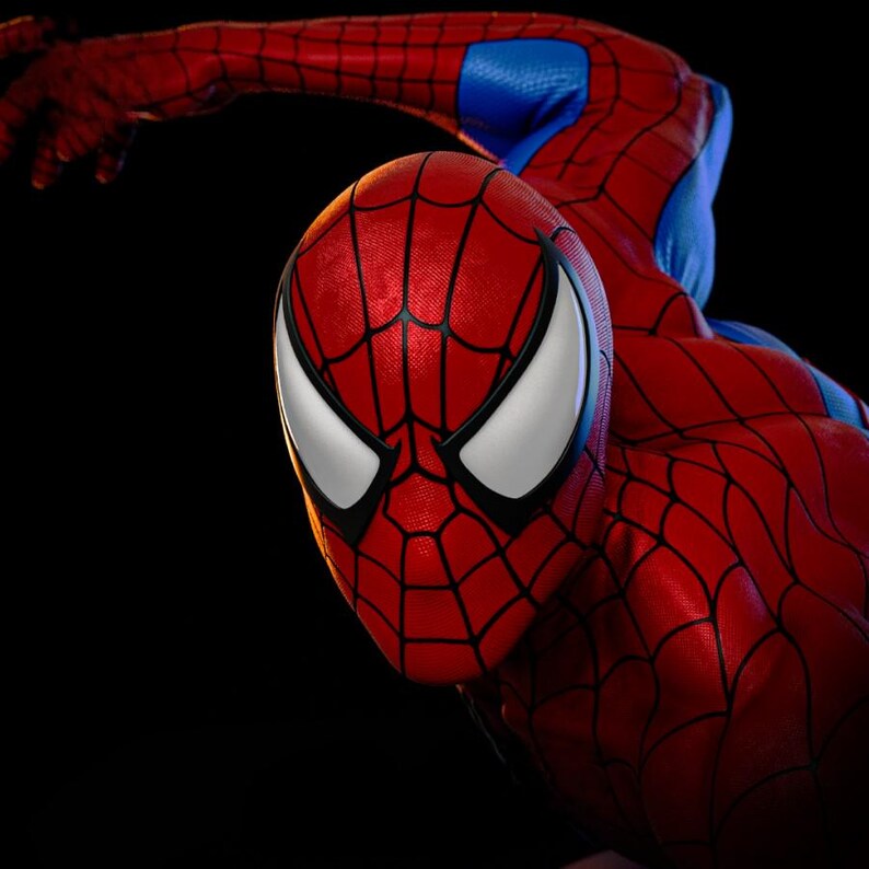 Spider Man Classic From Marvel - Statue 3D STL | High Detail 3D Print ...