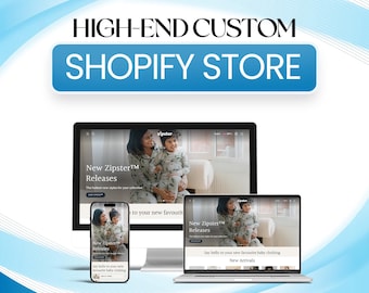 Custom Shopify Website Design | Branded Business & Ecommerce Website Setup with Professional Web Designer