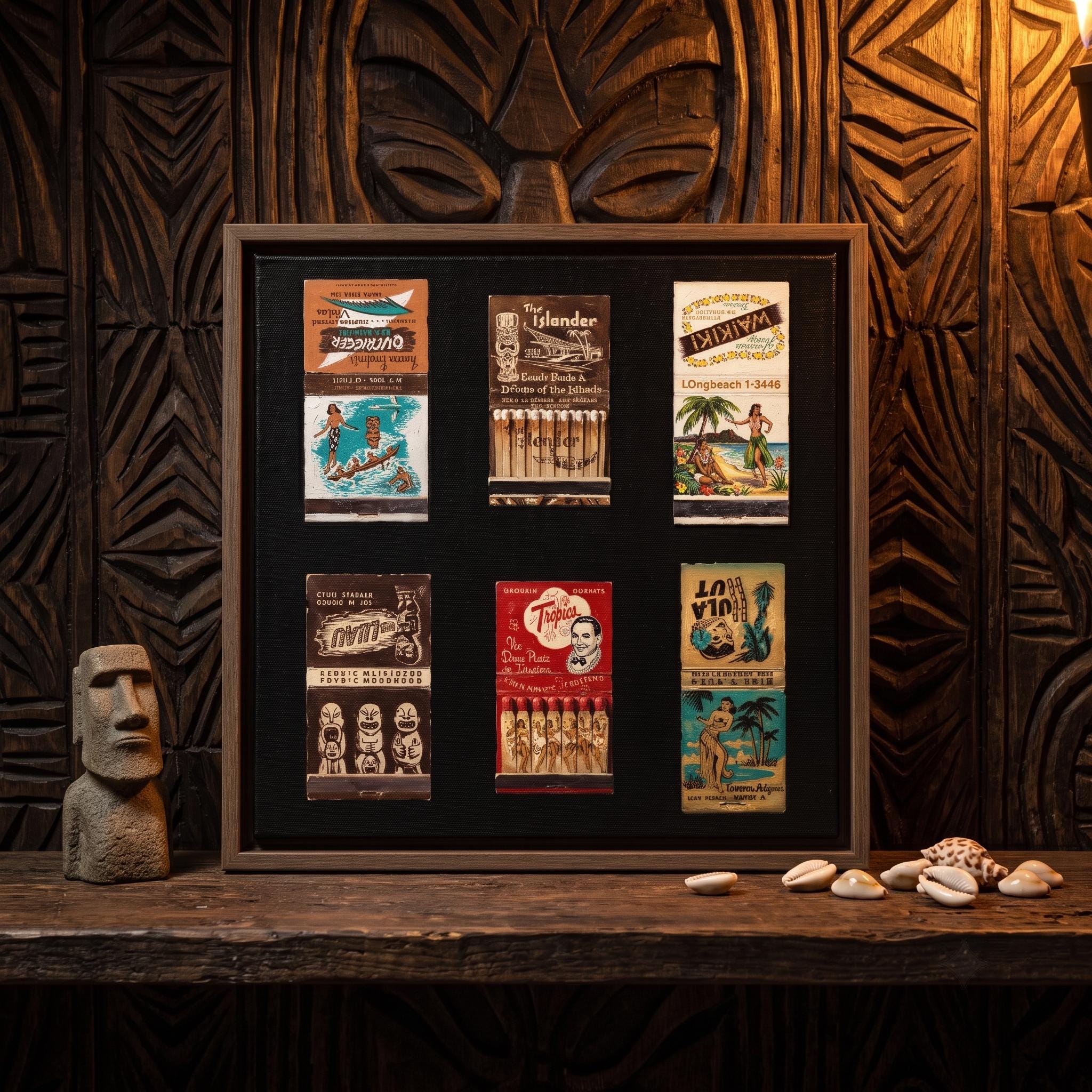 Vintage Tiki Bar - Etsy