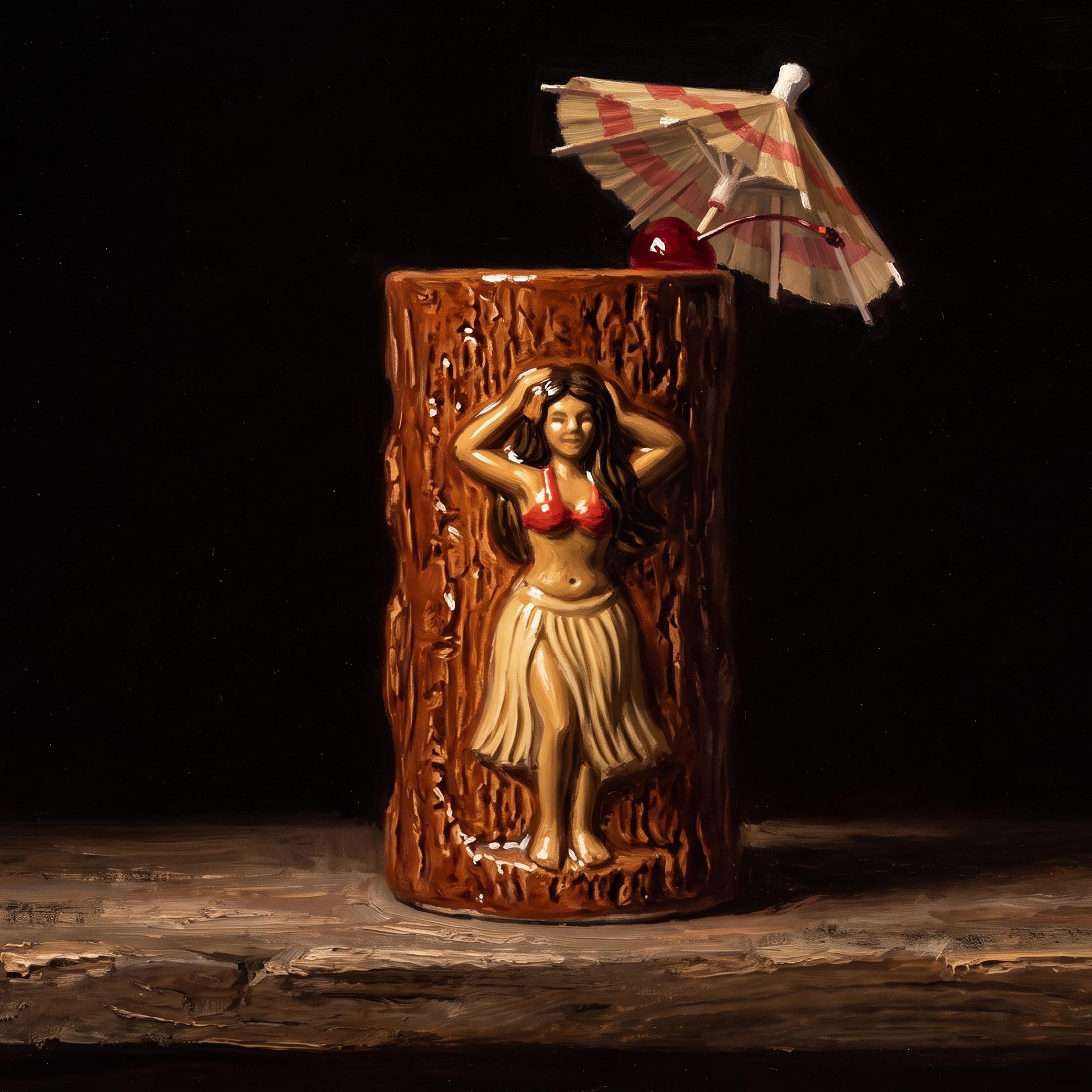 Hula Girl Tiki Mug - Etsy Canada