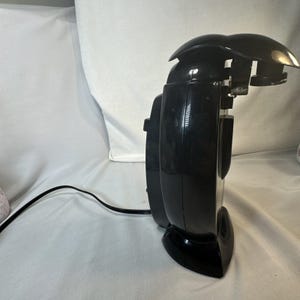 GE General Electric Tall Can Opener Knife Sharpener + Bag Bottle Opener - Black image 3