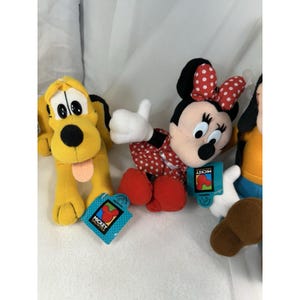Set of 4 Vintage Applause: Minnie Mouse , Pluto,Goofy, Tweety Bird Plush ALL NWT image 9