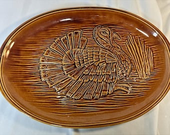 McCoy Ofensichere Truthahnplatte 16,5 "x 11,25" Geprägt, Keine Chips EVC