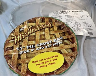 Bolsas con cierre hermético para hacer masa de tarta de la Sra. Anderson, juego de 2