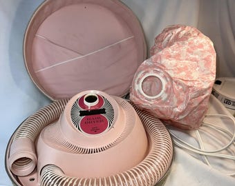 VTG Universal Handy Hannah De-Luxe Portable Bonnet Hair/ Nail Dryer Tested Works