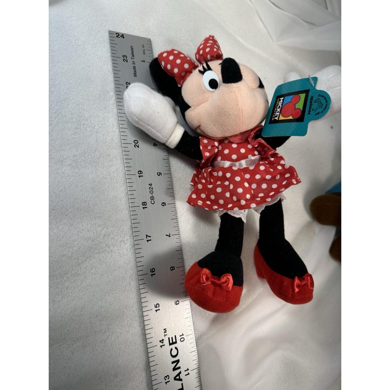 Set of 4 Vintage Applause: Minnie Mouse , Pluto,Goofy, Tweety Bird Plush ALL NWT image 3