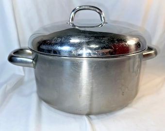 Master  Cuisine Stainless Steel Hight Dutch Oven