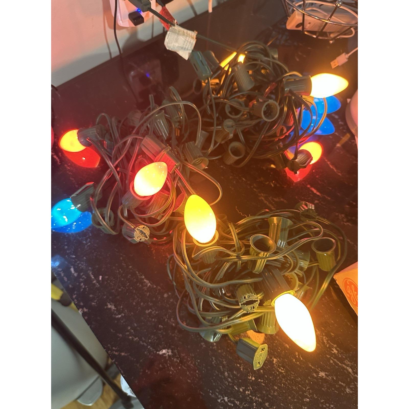 Multi-Color Candelabra Light Bulbs C7 C9 Sold In Boxes Of 25 – Lee Display - Foto 6