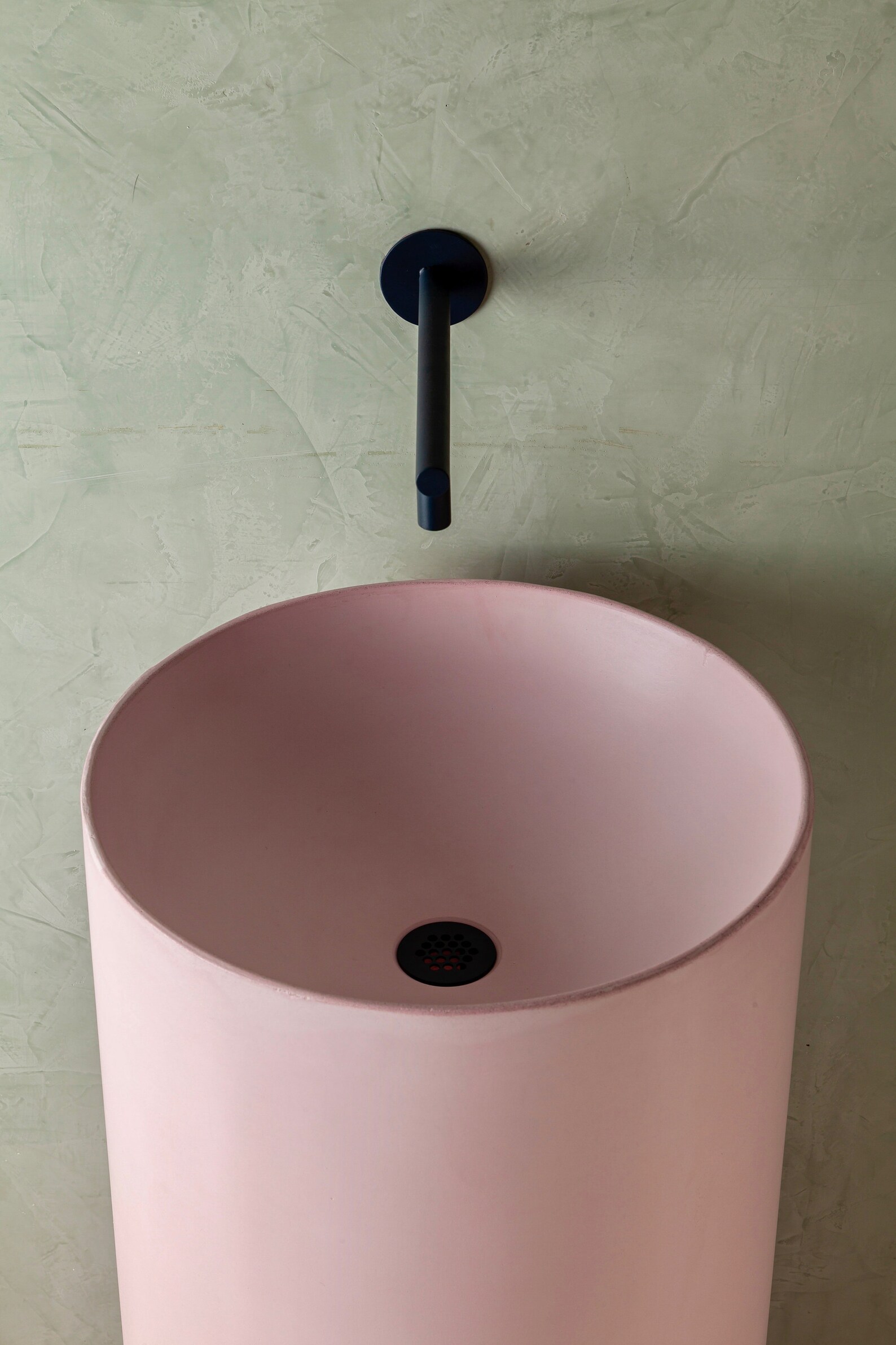 Concrete Pedestal Sink Pedestal Sink Concrete Sink Free Etsy