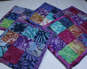 Agarraderas acolchadas - Tie Dye