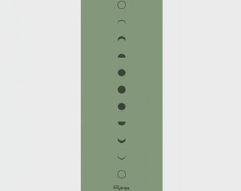 Non-Slip, Free Carry Bag, Lunar-Inspired Yoga Mat, Natural Rubber, Sticky, High-Elastic, Sweat-absorbing, Soulmat