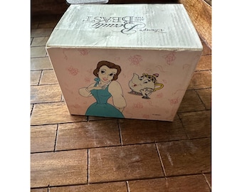 1990's Disney's Beauty and the Beast Talking Mirror With Original