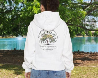 Sudadera cristiana con capucha: Una fe tan pequeña como una semilla puede cambiarlo todo