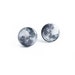 Full moon earrings studs, astronomy jewelry full moon stud earrings space jewelry 