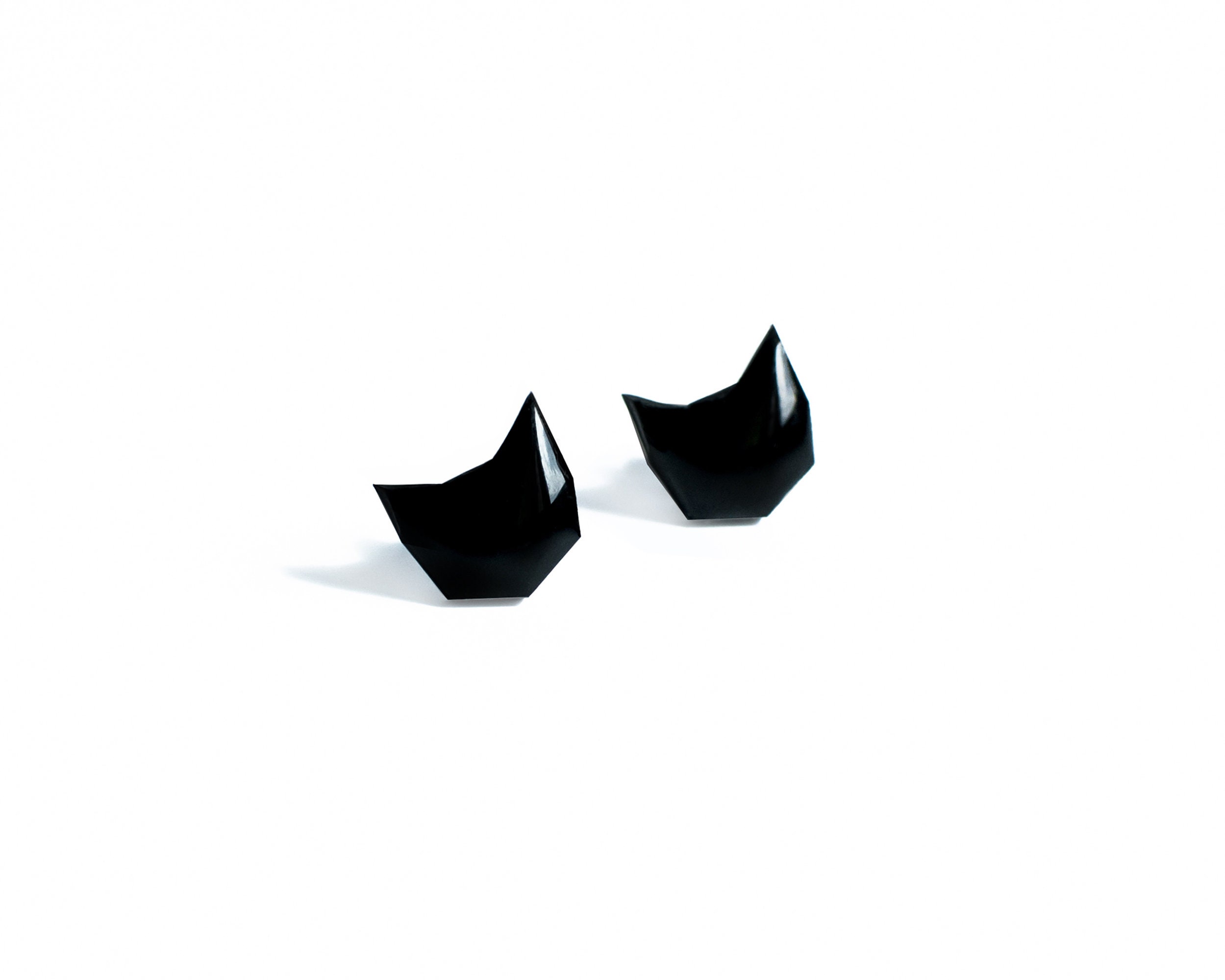 Schwarze Katze Ohrringe Ohrstecker Tier Schmuck Katze Liebhaber Geschenk chirurgische Stahl Katze Ohrstecker Katze Schmuck