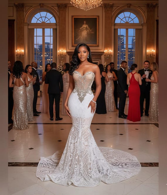 wedding dress off shoulder mermaid ZAPAKA Women White Long Wedding Dress Mermaid Off the Shoulder Lace Bridal Dress, Ivory / US2