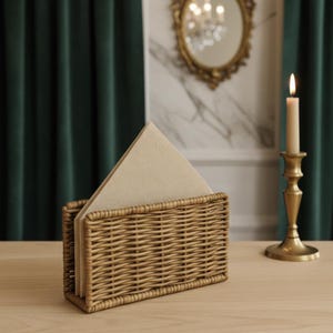 Decorazioni di nozze fai da te: portatovaglioli in stile bohémien