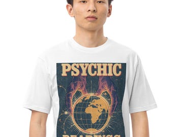 Psychic Readings Tee | Vintage Occult Graphic, Heavyweight Streetwear