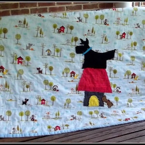 Angus, the Scottie Dog quilt pattern