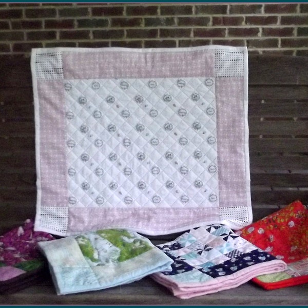 Easy Peasy Fat Quarter Baby Quilt Pattern