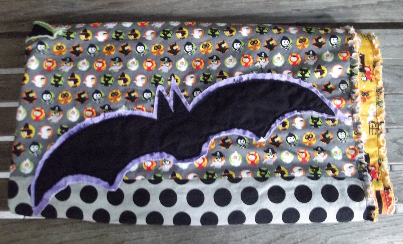 Halloween Bats Quilt Pattern Etsy