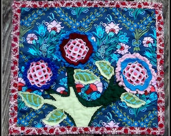 Wild Flower Mini Quilt Pattern