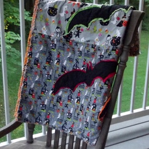 Halloween Bats Quilt Pattern