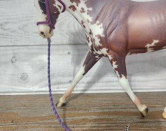 Traditional Breyer Halter and Lead- Handmade