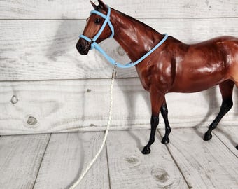 Traditional Breyer Halter and Lead- Handmade
