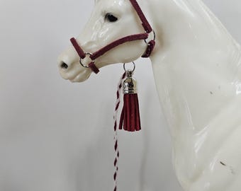 Schleich 1:6 Scale Horse Model Tack Halter - Handmade