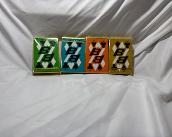 Fahrrad Metall Luxe Gold Spielkarten