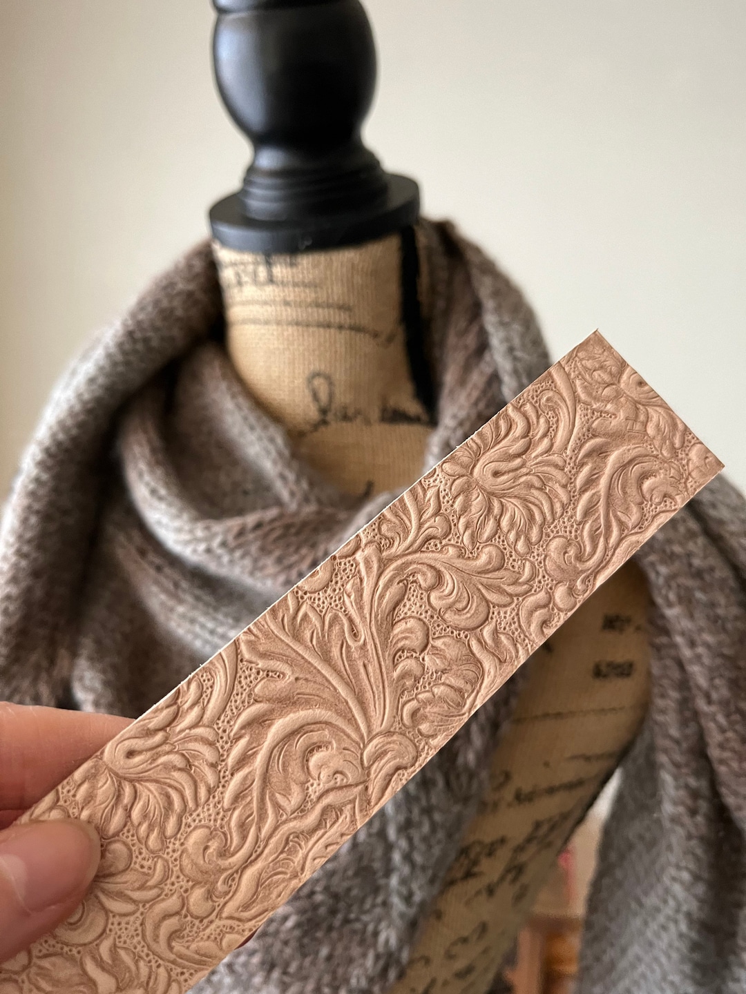 shawl cuff leather