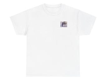 Druck vom Originalgemälde der Krähe im Flug - Unisex T-Shirt aus 100% Baumwolle