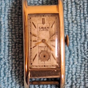 Vintage Gruen Precision Curvex - Etsy display picture 1