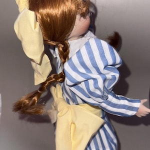 Wendy Lawton Smiling Porcelain Bisque Doll Anna With Red Hair Signed 14" #1460FA image 7
