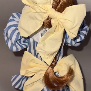 Wendy Lawton Smiling Porcelain Bisque Doll Anna With Red Hair Signed 14" #1460FA image 6