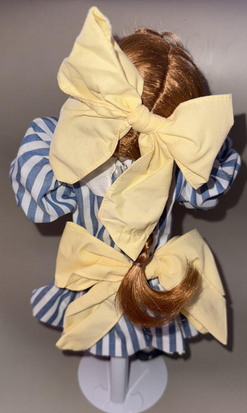 Wendy Lawton Smiling Porcelain Bisque Doll Anna With Red Hair Signed 14" #1460FA image 6